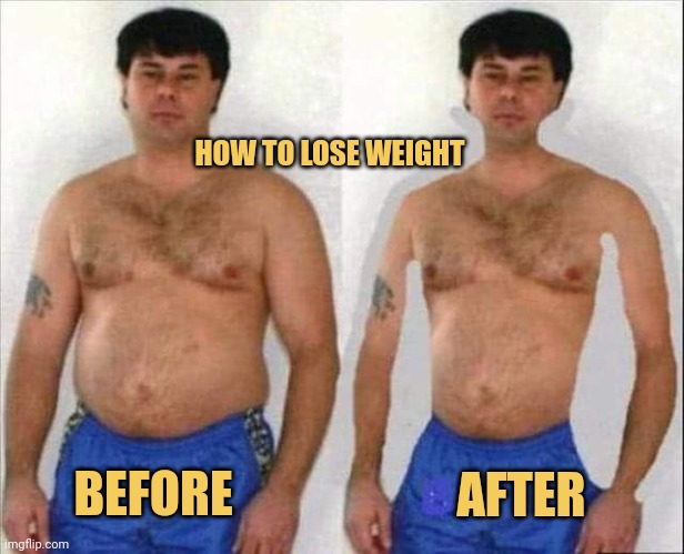 meme Weight lose idea😅