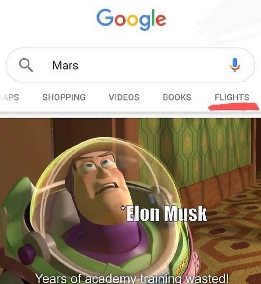 It looks like Elon musk's dream has been already achieved 😂
