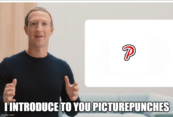 Mark Zuckerberg talking about PicturePunches ...