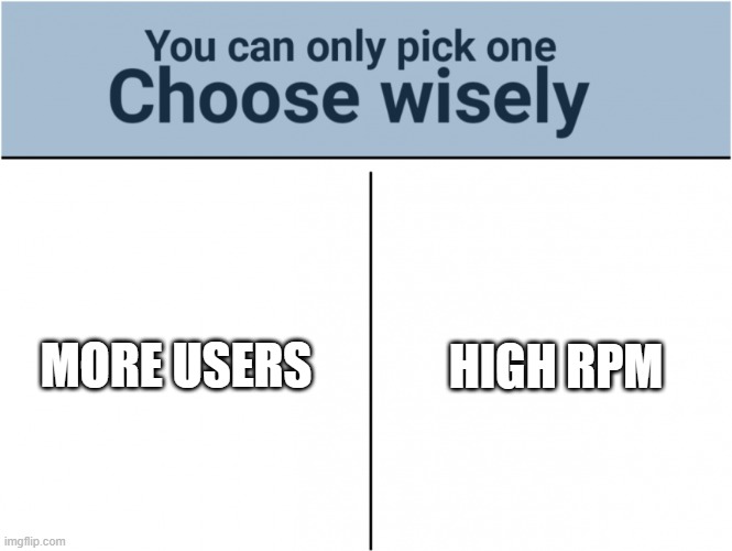 Choose wisely ...