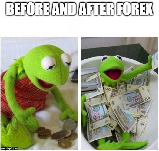 Forex is basically losing all your money in 10 years then making it back in 1 year :)