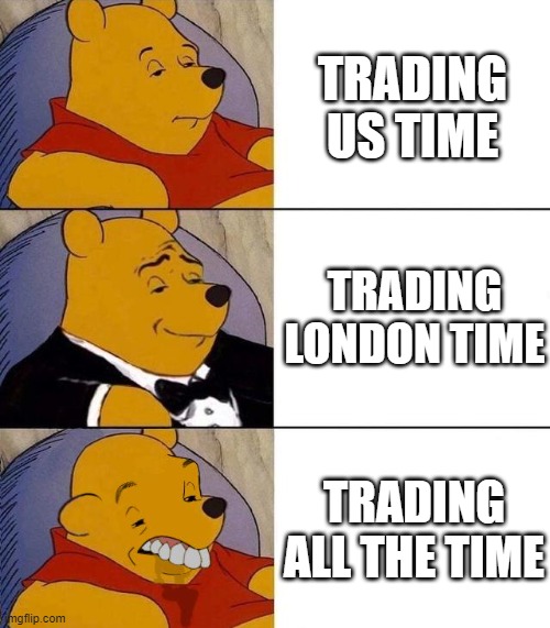 I like to trade ... all the time