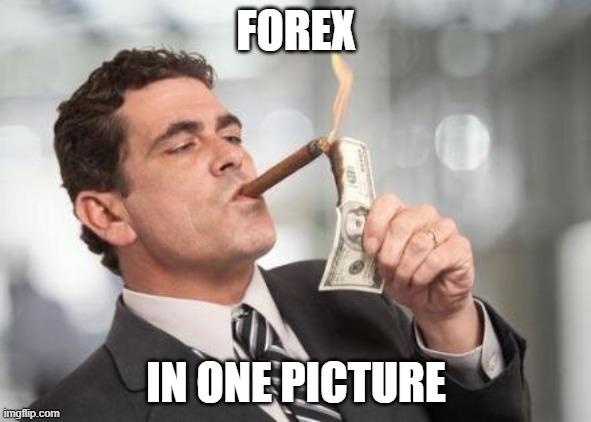 This is how Forex works. You're basically smoking your money ...