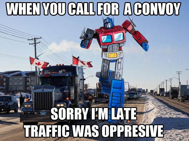 Japanese fans will understand, Canadians might chuckle, Decepticons will whine...