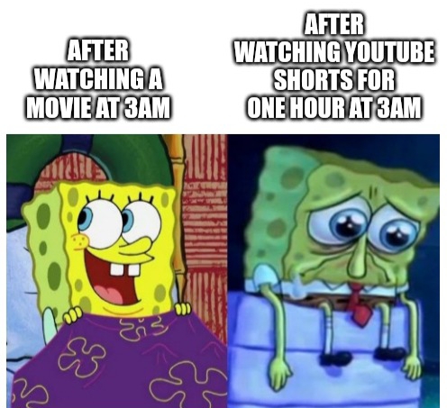 That depressing feeling of endlessly watching shorts