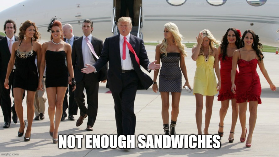 Success is having all the sandwiches you want