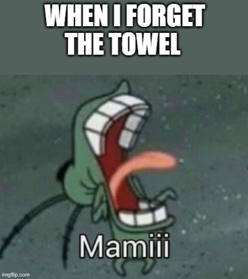 meme In shower 