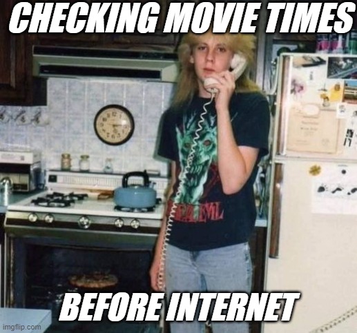 before the internet 