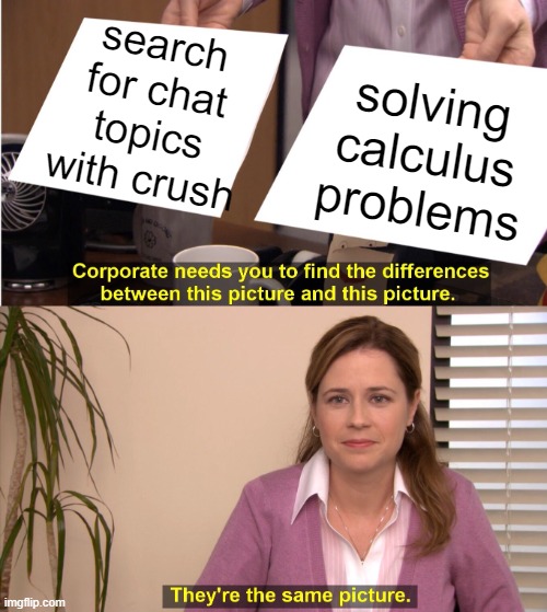 meme yes, both are equally impossible to solve