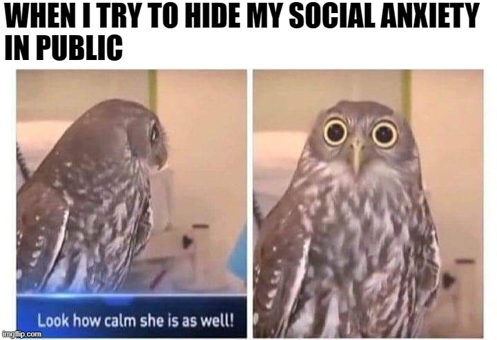 meme Social anxiety