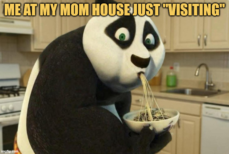 Only here for the foods  meme