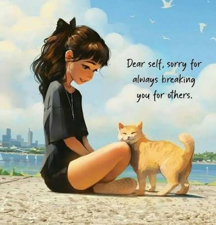 The cute baby loves ❤️  with her cat