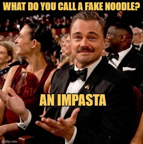 Impasta means imposter haha meme