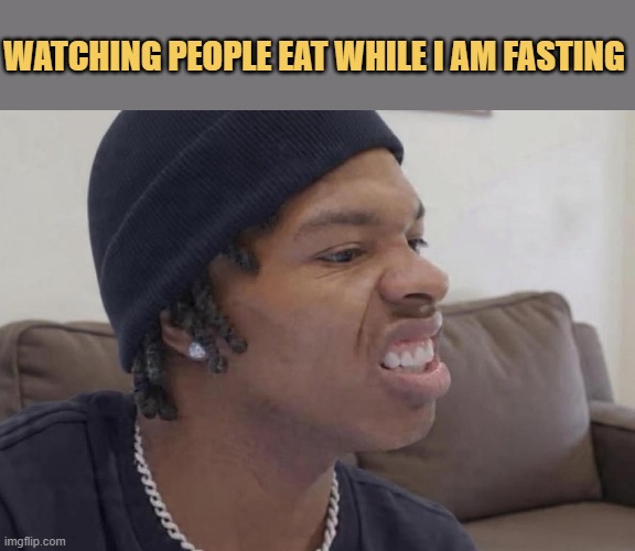 It's Ramadan mf's stop eating during day  meme