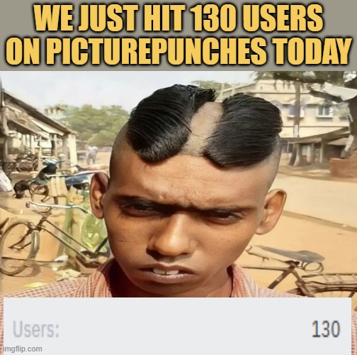 Let's grow more together guys, invite your family and friends on PicturePunches to help us reach One Million users :) meme