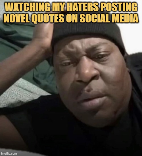 Losers pretending to be nice on social media LOL meme