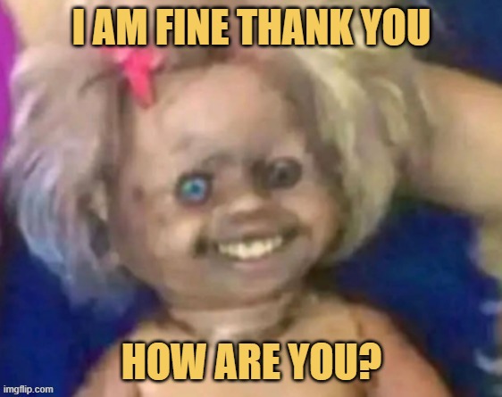 When my English teacher ask me 