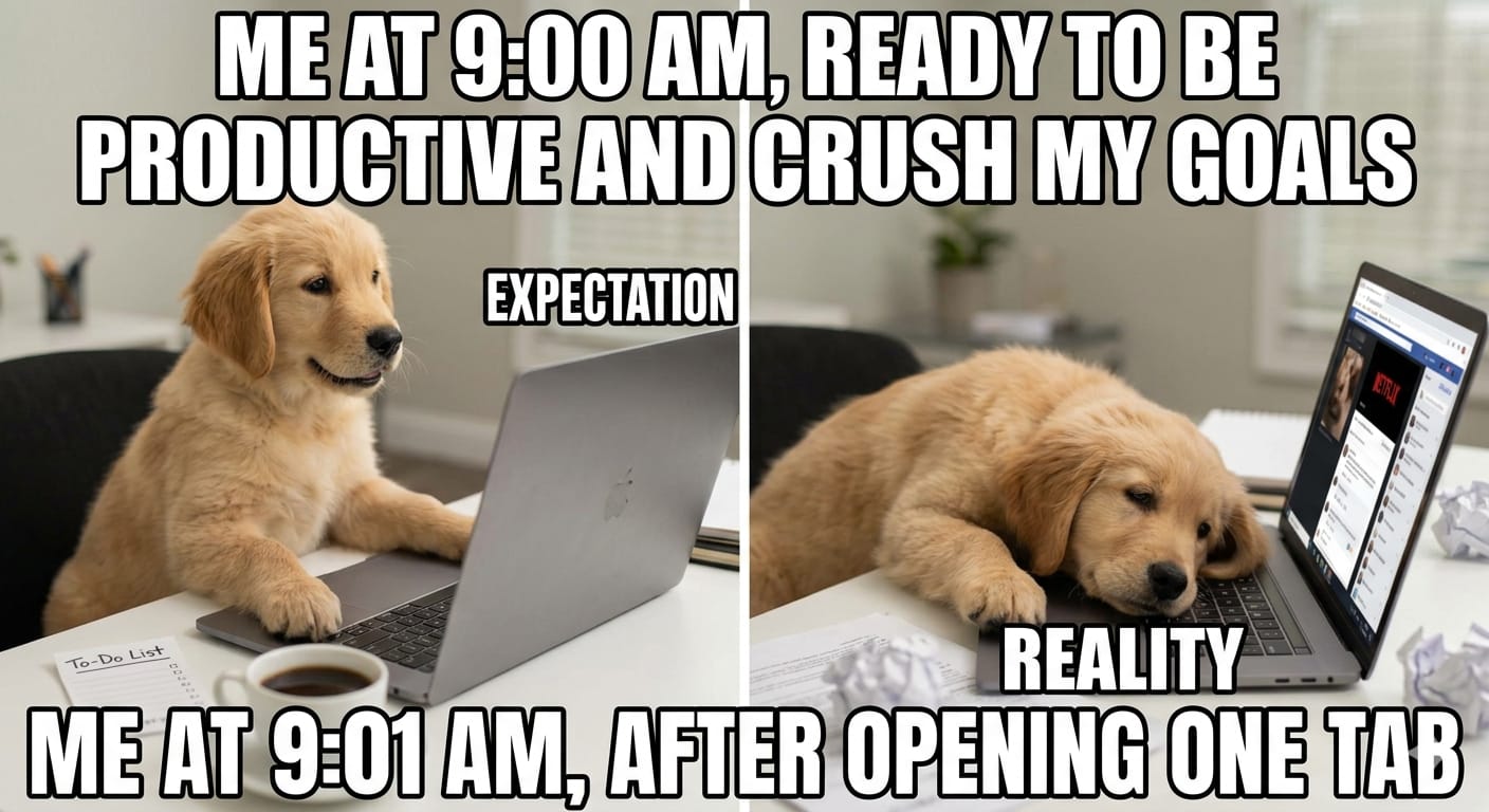 Expectation vs Reality meme