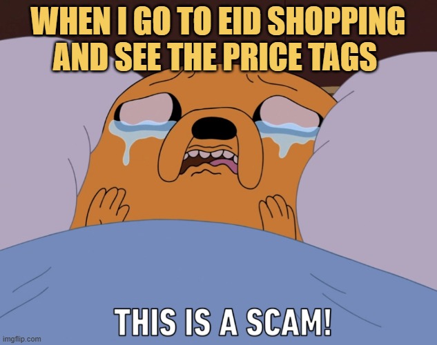 My life is a scam LOL, Punjabi prices are higher than my monthly earnings  :( 