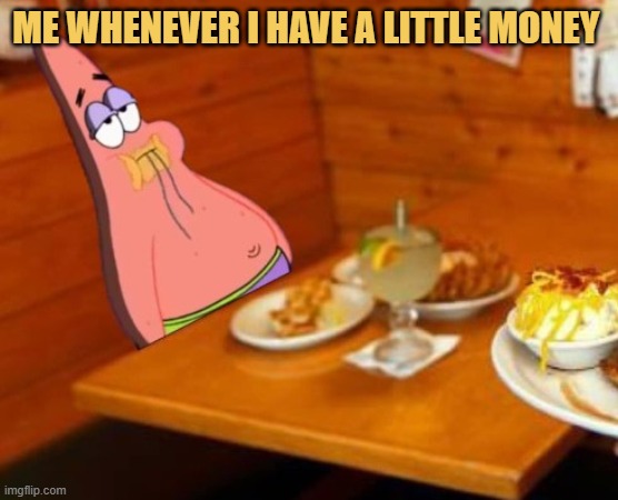 i love to eat delicious foods meme