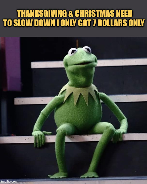 let me finish 10 dollars budget first meme