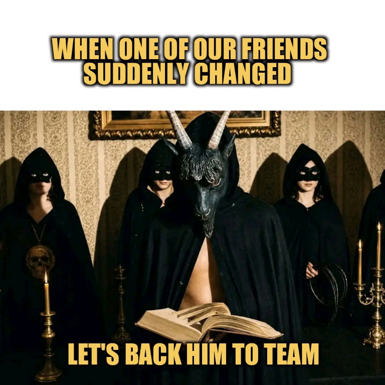 let's back friend meme
