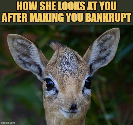 She is innocent but destructive