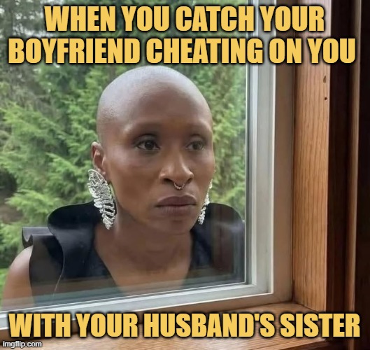 girl having multiple affairs meme