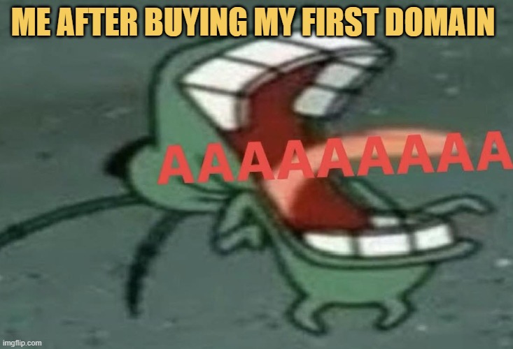 Because I saw a discount code after buying the domain
