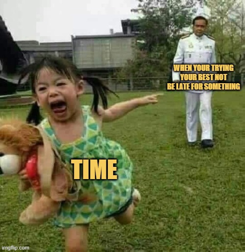 how fast time runs