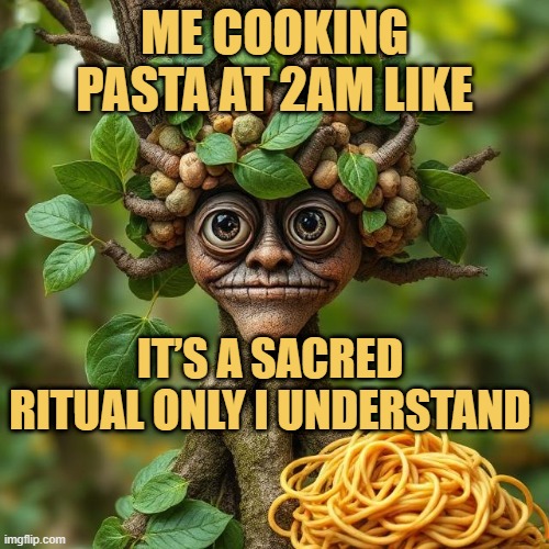 it’s a sacred ritual only I understand