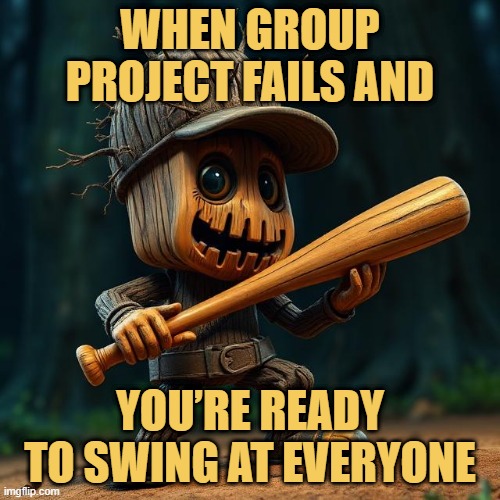 you’re ready to swing at everyone