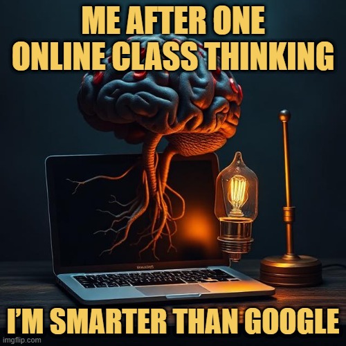 I’m smarter than Google