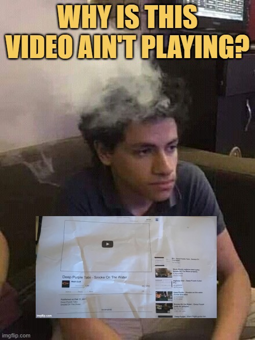Failed to print out the video