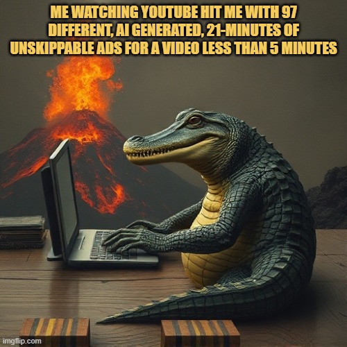 ai is killing internet meme