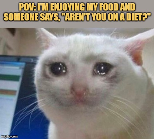 I was on diet