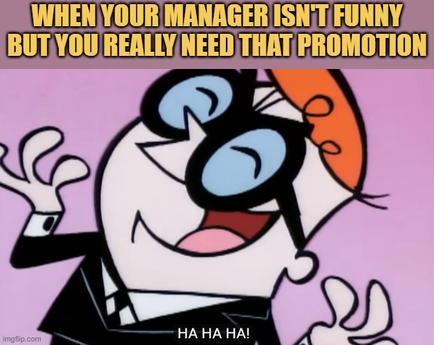 Fake laughing