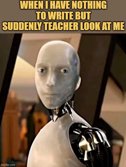 i have nothing to write meme