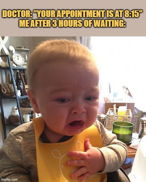 I hate waiting in line