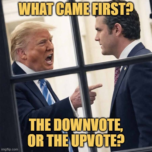 downvote vs upvote meme
