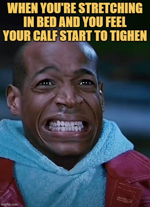 while you stretch meme