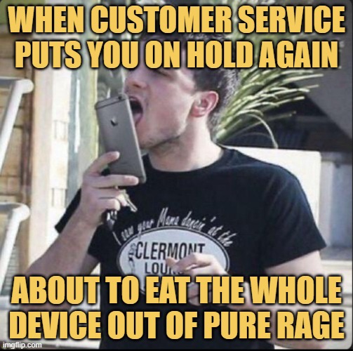 About to eat the whole device out of pure rage