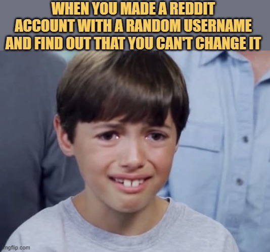 Can you change reddit username ?