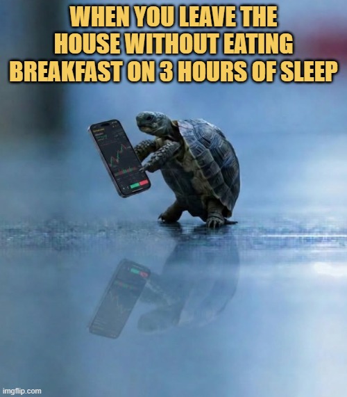 Tired waking up