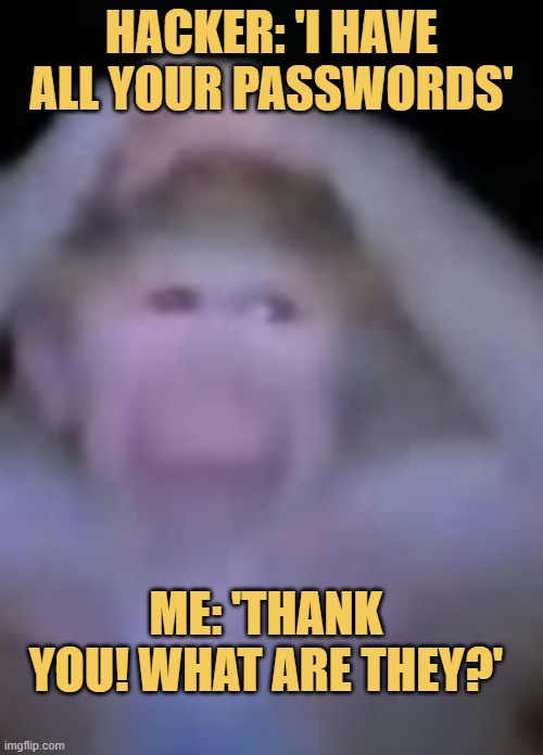 even i forgot my own lyrics meme