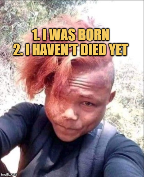 i live for two reasons meme