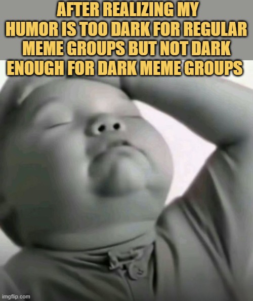 me contemplating my life meme