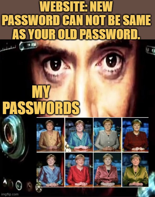 my passwords meme