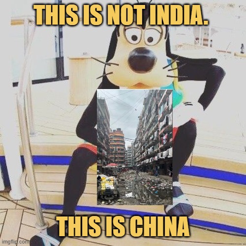 oh no china is exposed. now the world should admit that india is the real superpower. meme