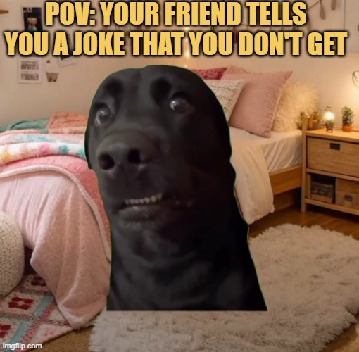 I didn't get it